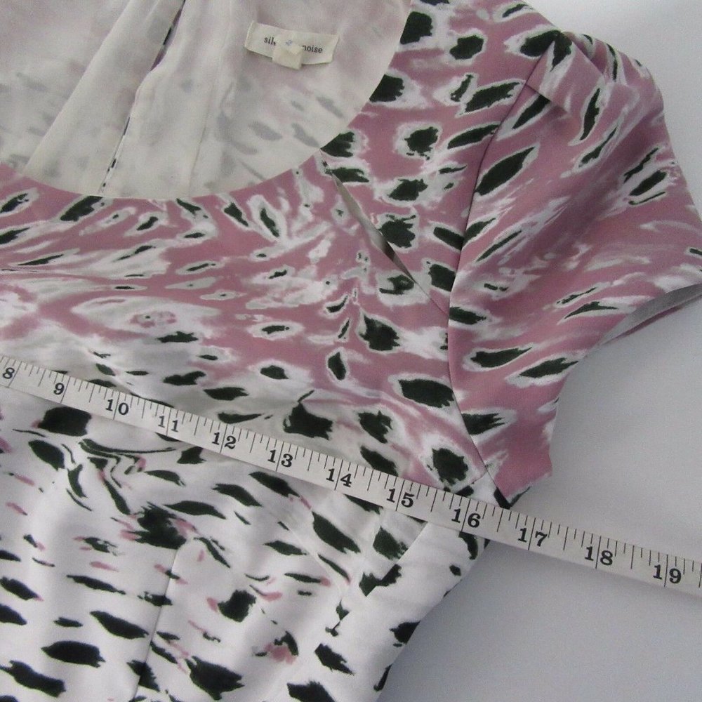 Silence + Noise Multi Color Ombre Cheetah Print D… - image 7